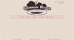 Desktop Screenshot of cannonrivertree.com